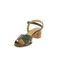 Atelier Content sandals green 3