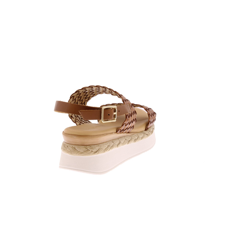 Riverwoods sandals cognac 4