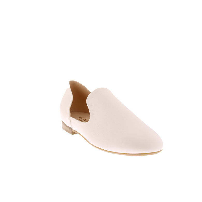 Louisa moccasins & loafers ecru 2
