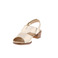 Ara sandalen goud 3