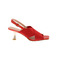 Zinda sandals red