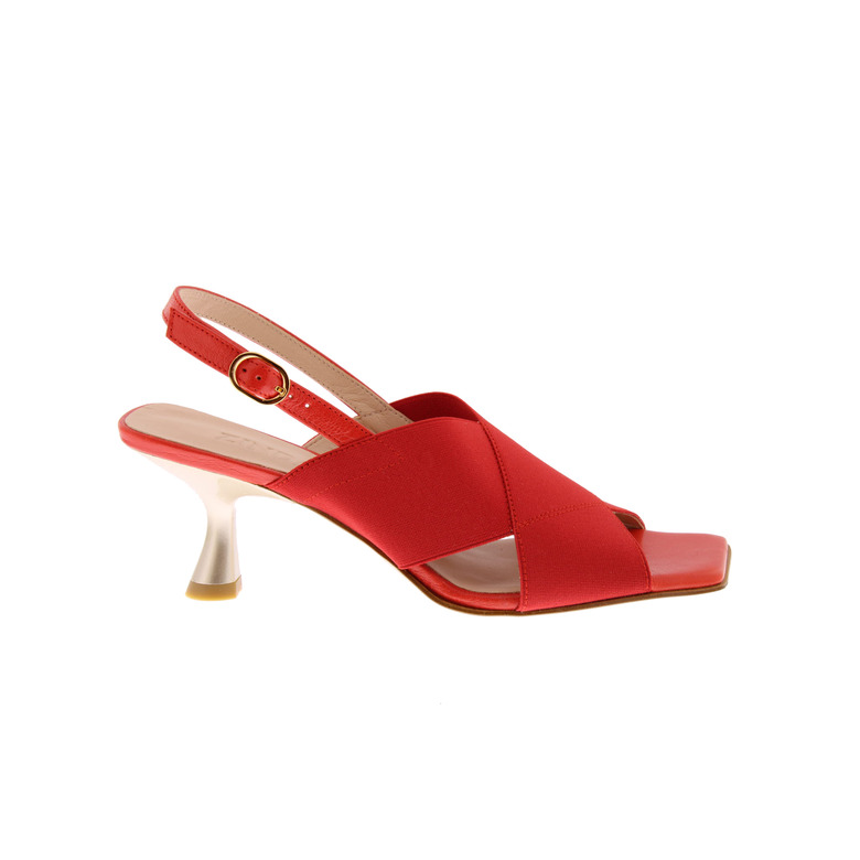 Zinda sandals red