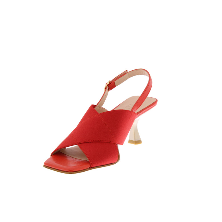 Zinda sandals red 3