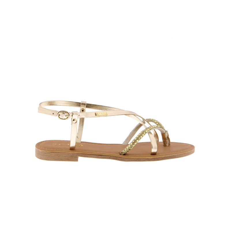 Scapa sandals gold