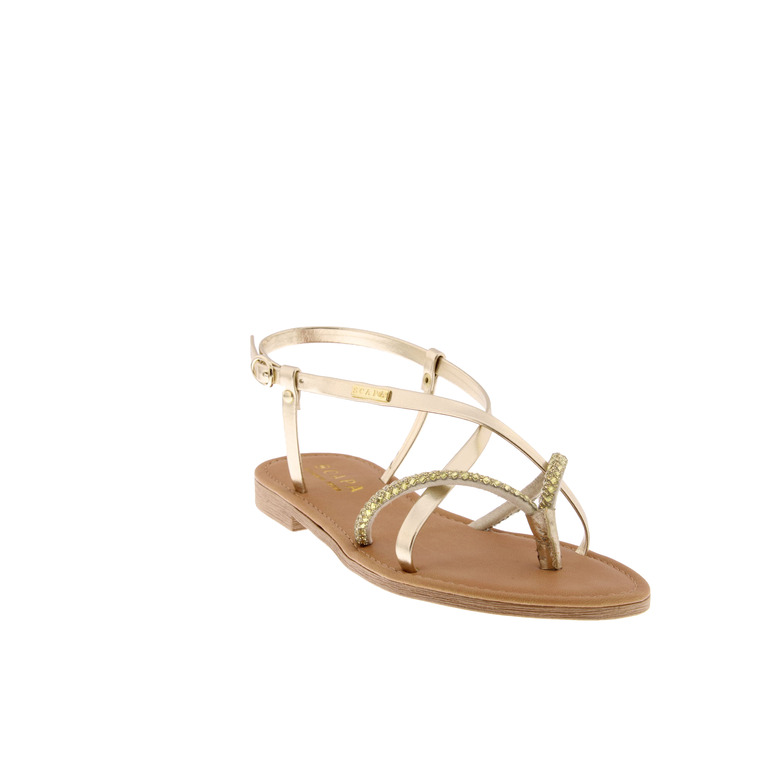 Scapa sandals gold 2