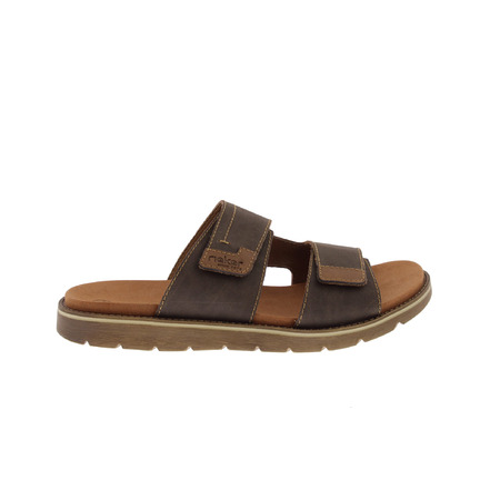 Rieker thong slippers brown