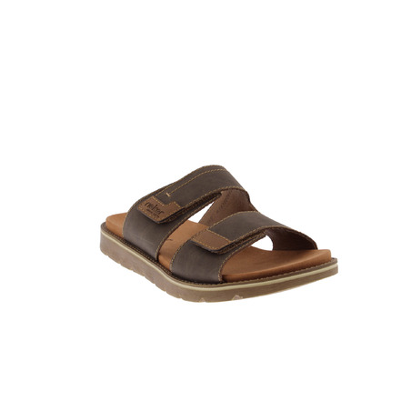 Rieker thong slippers brown