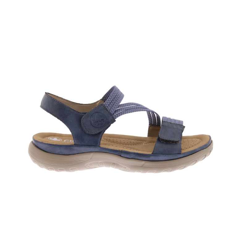 Rieker sandalen blauw 1