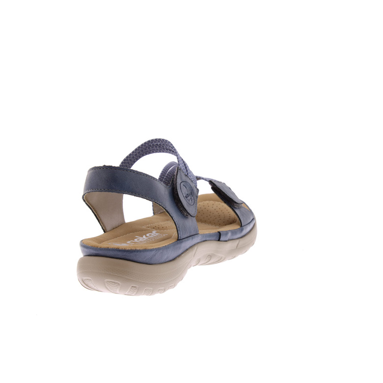 Rieker sandalen blauw 4