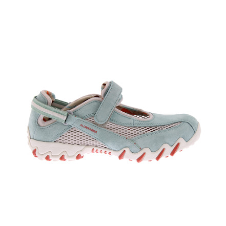 Mephisto Allrounder chaussures à velcro bleu
