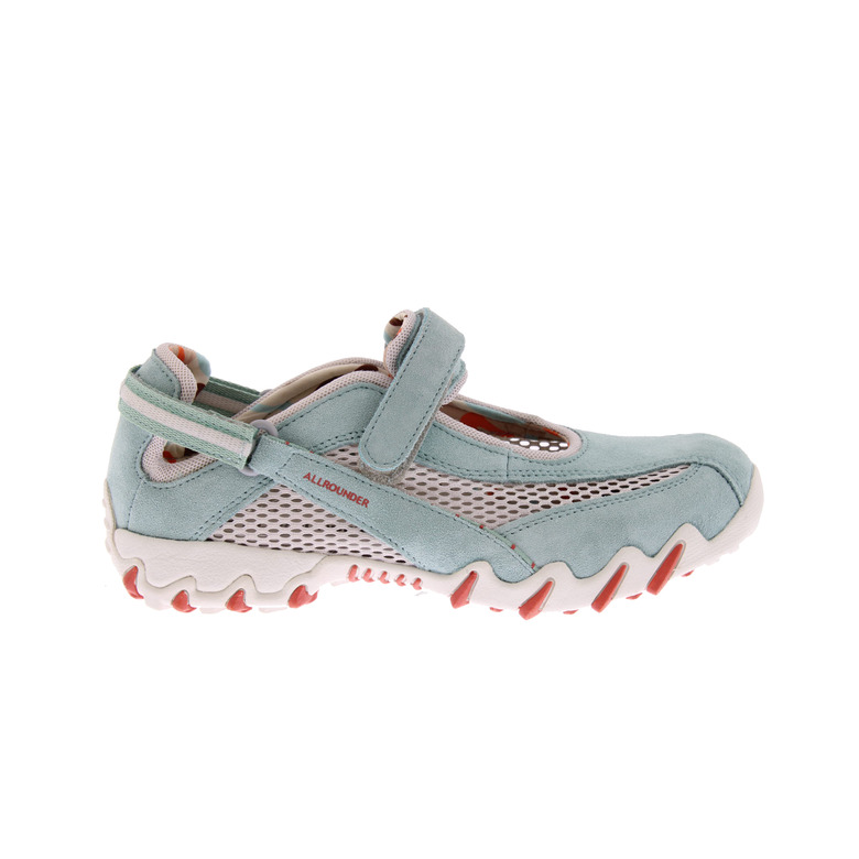 Mephisto Allrounder velcro shoes blue