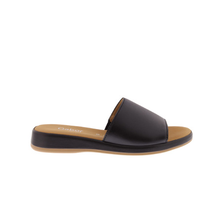 Gabor thong slippers black