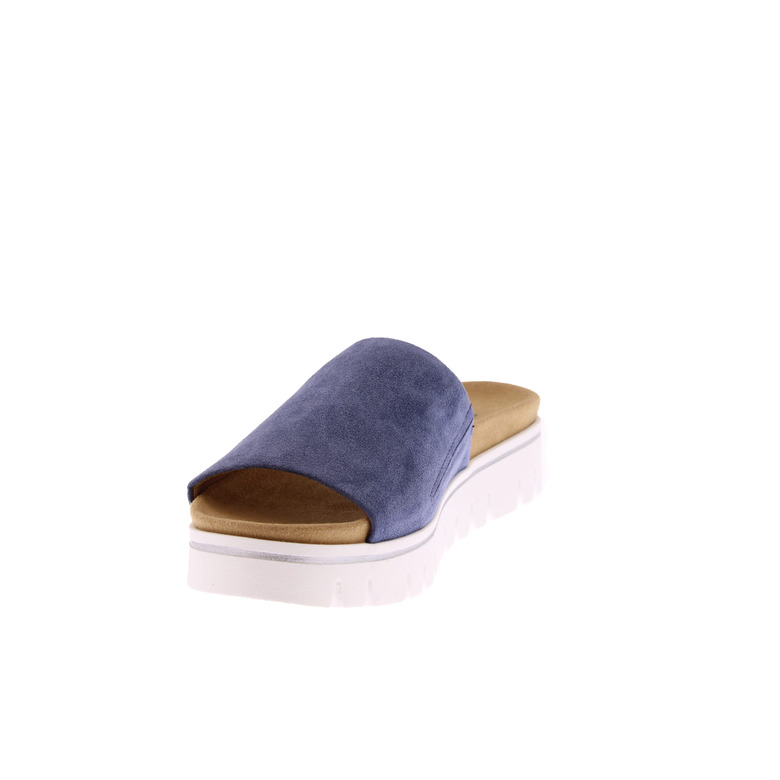 Gabor thong slippers blue 3