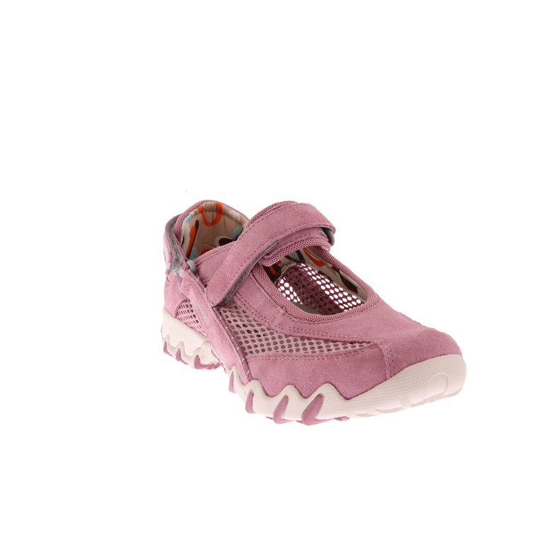 Mephisto Allrounder chaussures à velcro rose 2