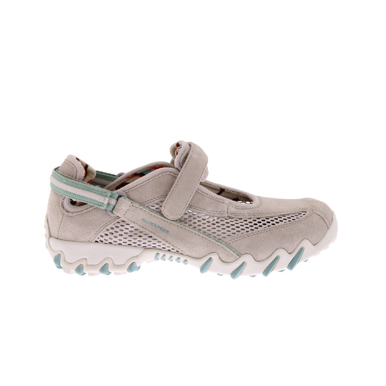 Mephisto Allrounder velcro shoes grey