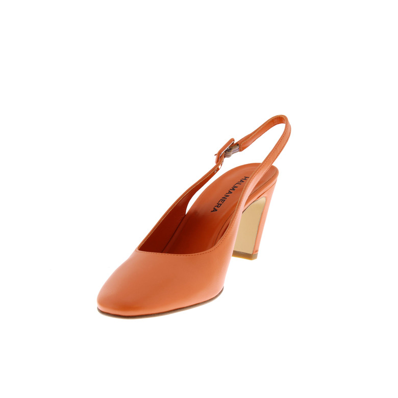 Halmanera pumps orange 3
