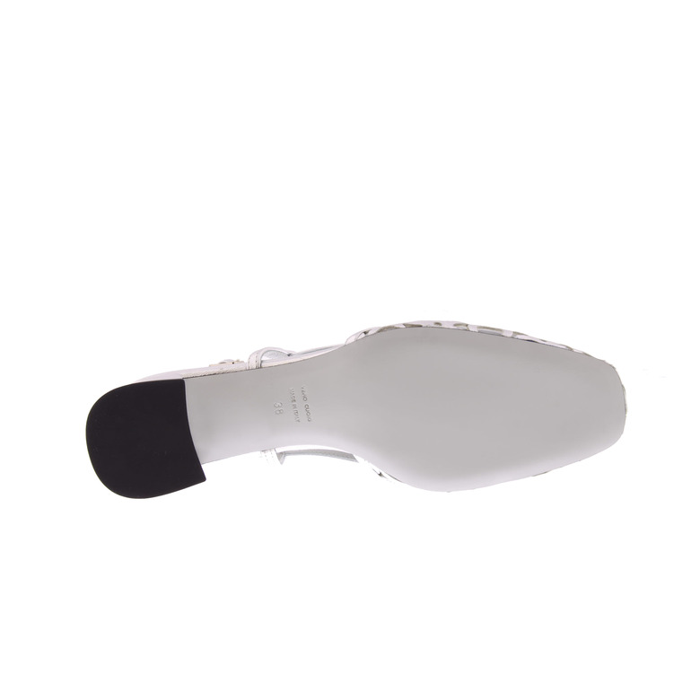 Roberto Festa pumps silver 5