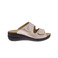 Solidus slippers goud 1
