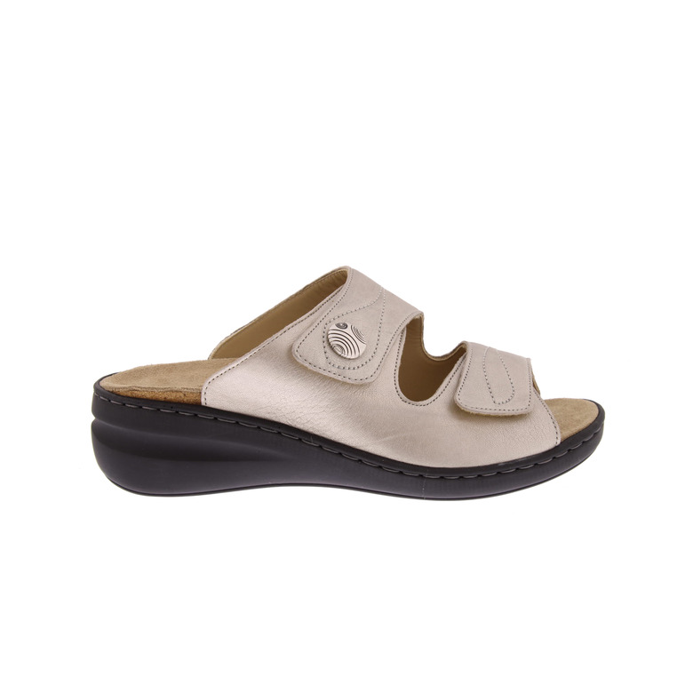 Solidus slippers goud