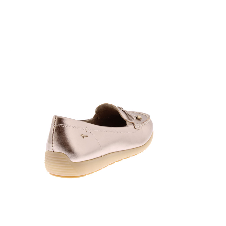 Tamaris Comfort mokassins & halbschuhe gold 4