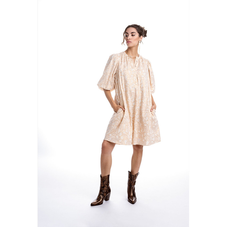 Dame Blanche kleid ecru 2