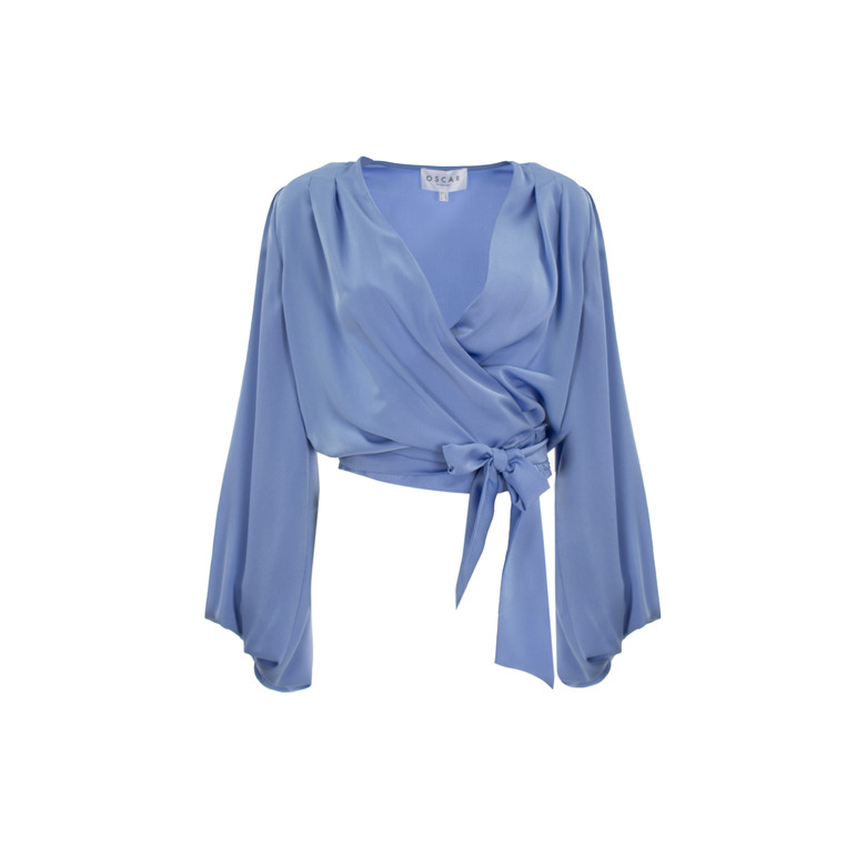 Oscar blouse blauw