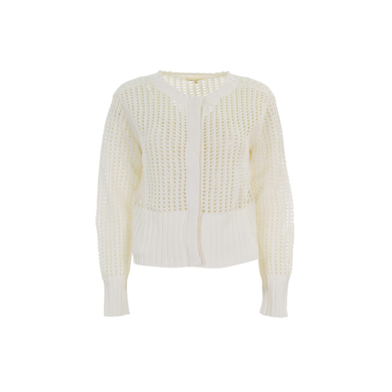 Our Sister cardigan ecru 1