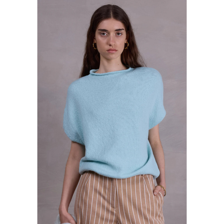 Nathalie Vleeschouwer pullover blau 2