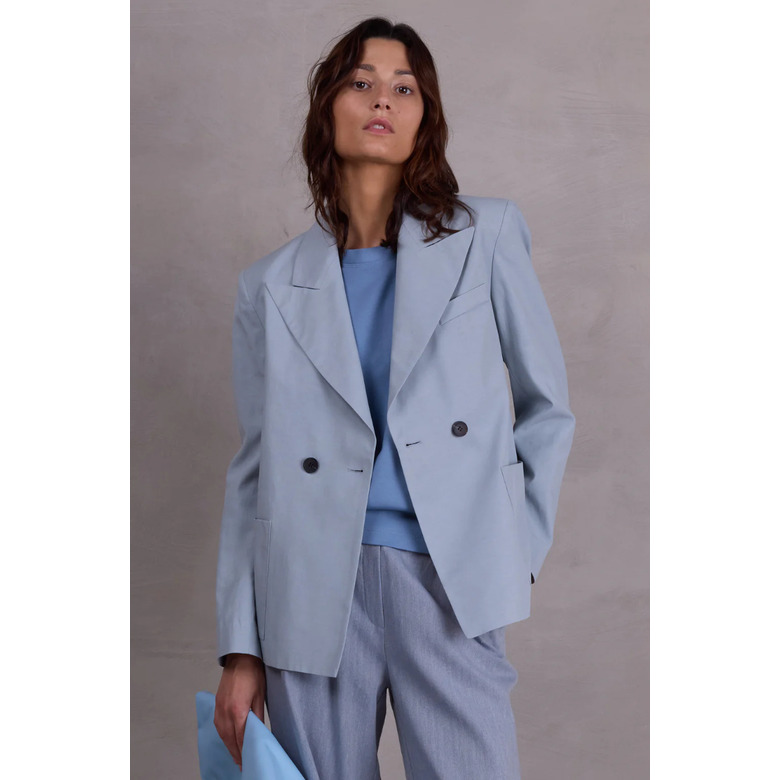 Nathalie Vleeschouwer blazer blau 2