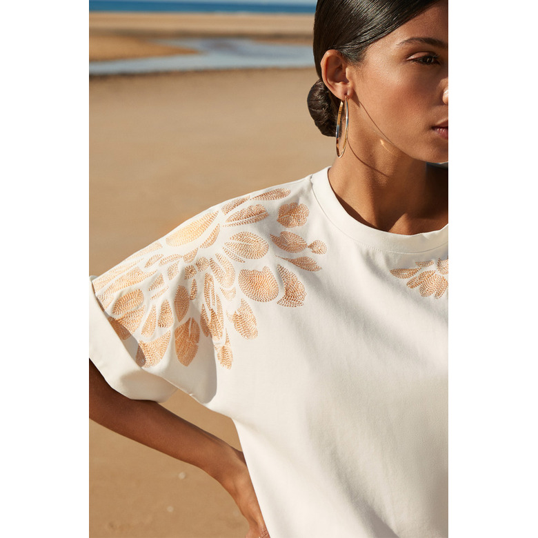 Atmos t-shirt ecru 2