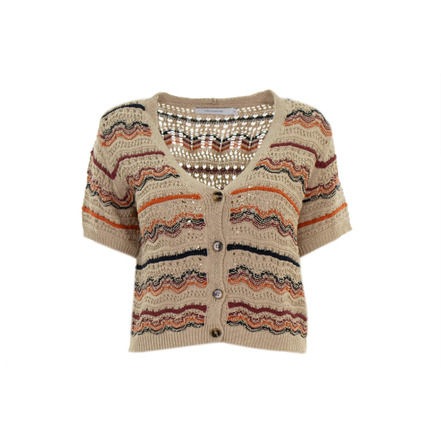 La Fee Maraboutee strickjacke beige