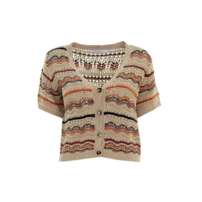 La Fee Maraboutee cardigan beige