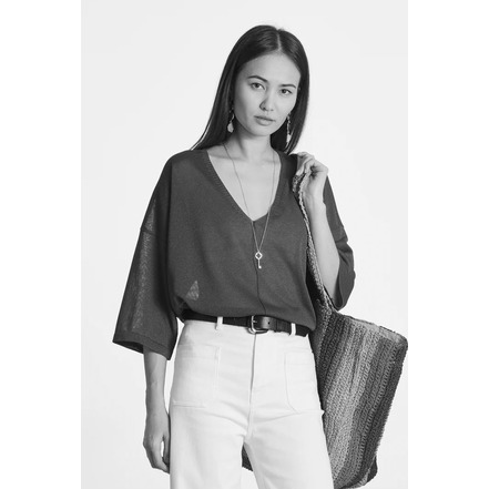 La Fee Maraboutee sweater lightbrown