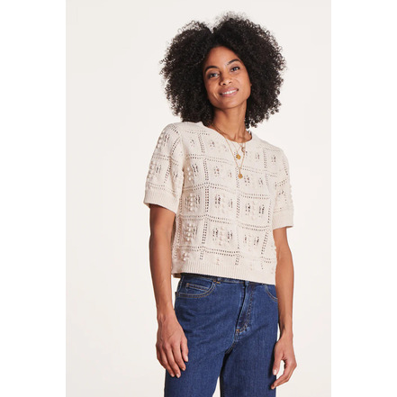 La Fee Maraboutee sweater ecru