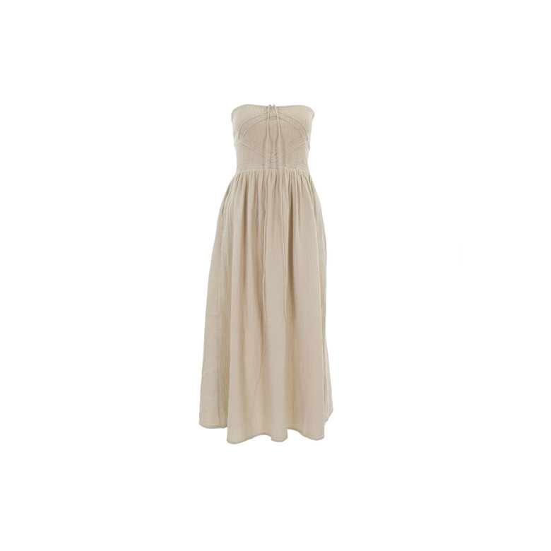 Molly Bracken jurk beige