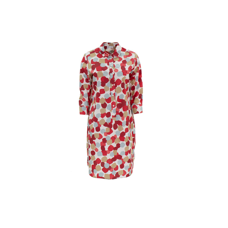 Rosso 35 jurk rood