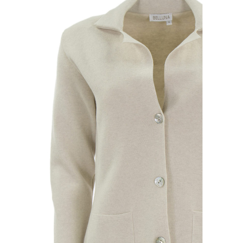 Belluna cardigan ecru 2