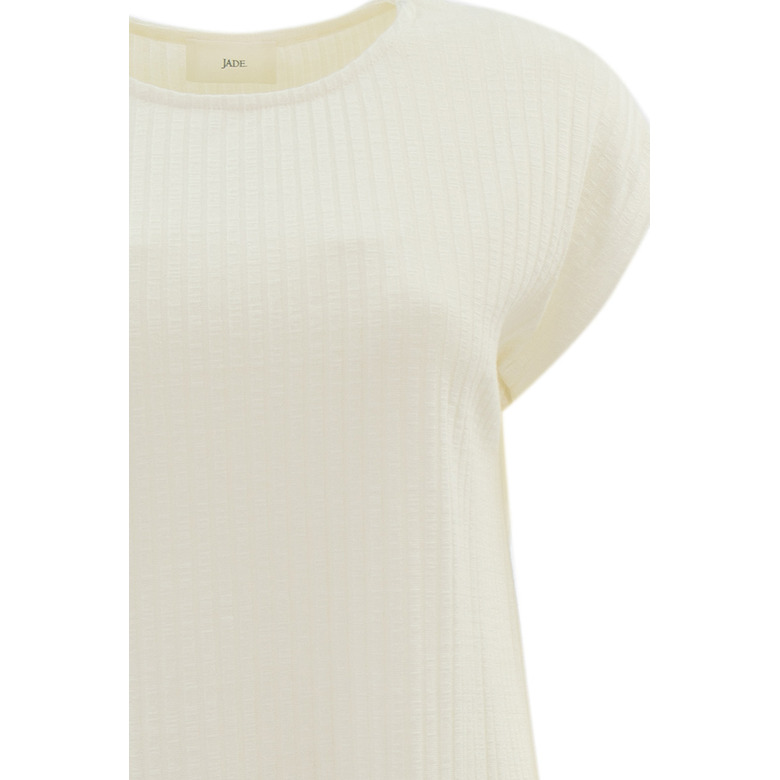 Jade. t-shirt ecru 2