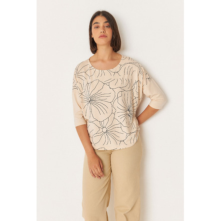 Skfk t-shirt beige