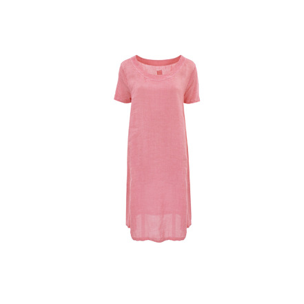 120%lino robe rose