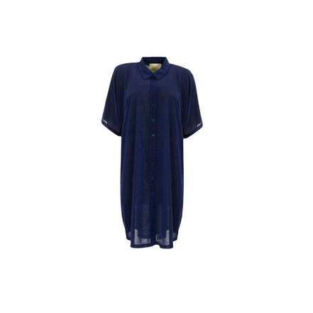 Momoni jurk blauw