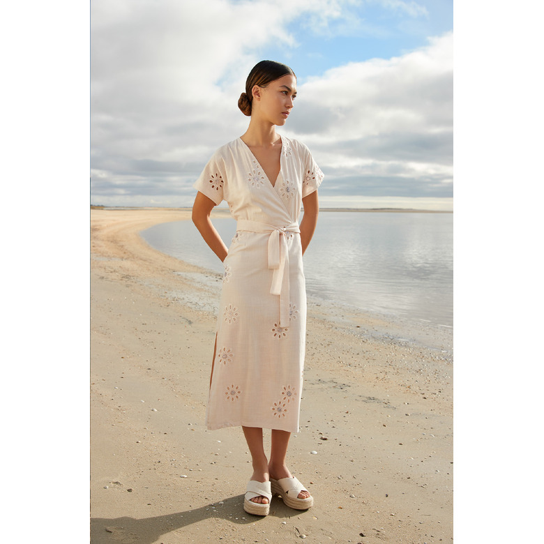 Atmos kleid beige 2