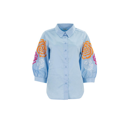Atmos blouse blauw