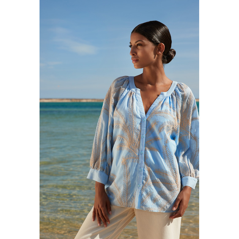 Atmos blouse blauw 2