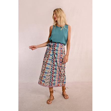 Molly Bracken rok multi color