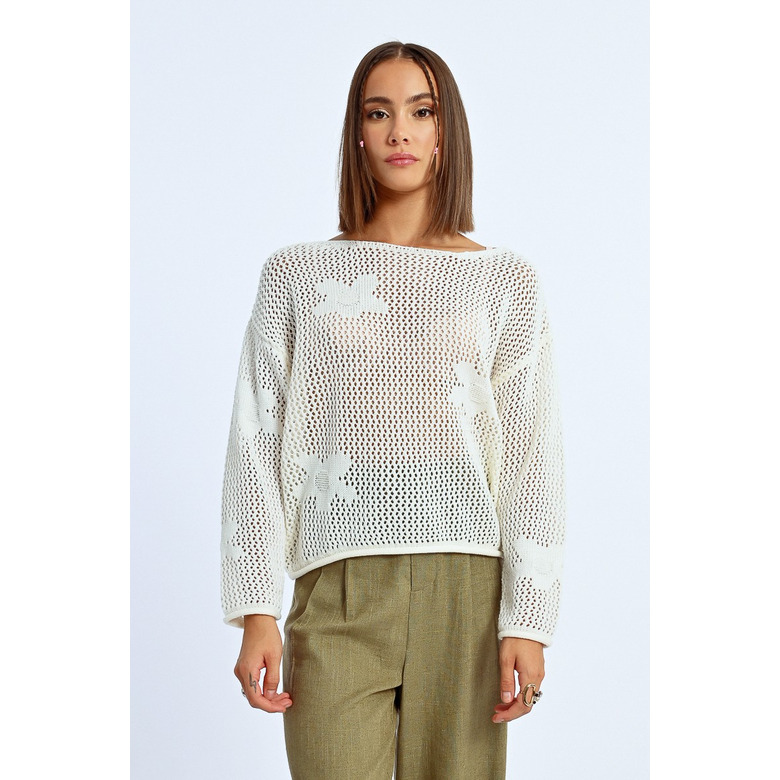 Molly Bracken sweater ecru 2
