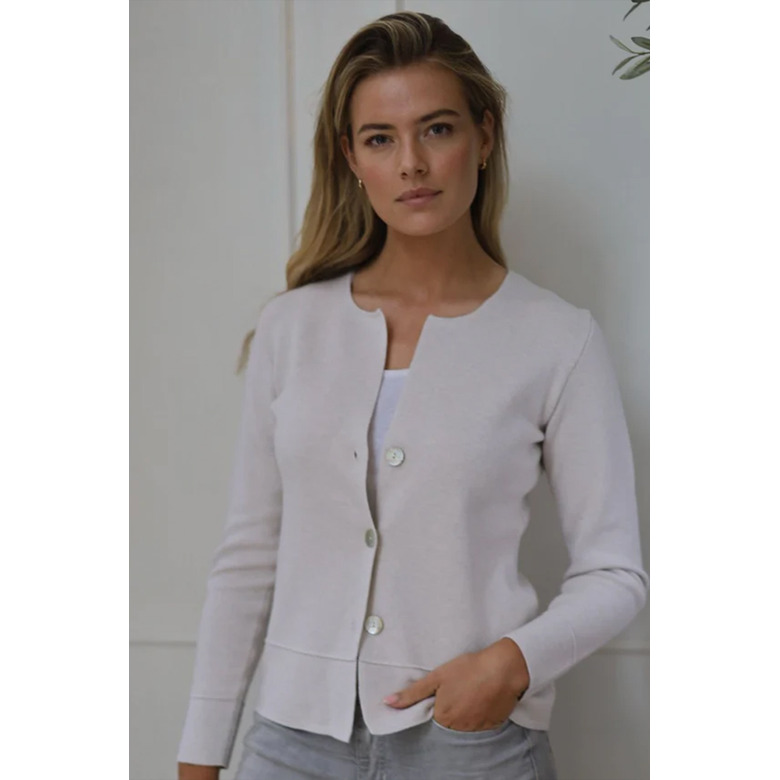 Belluna cardigan ecru 2