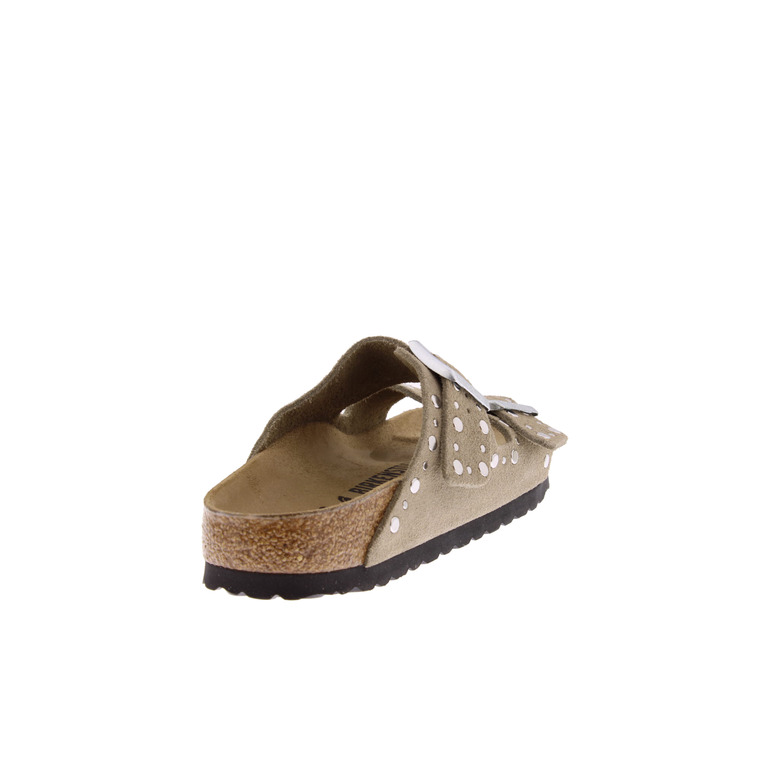 Birkenstock thong slippers taupe 4