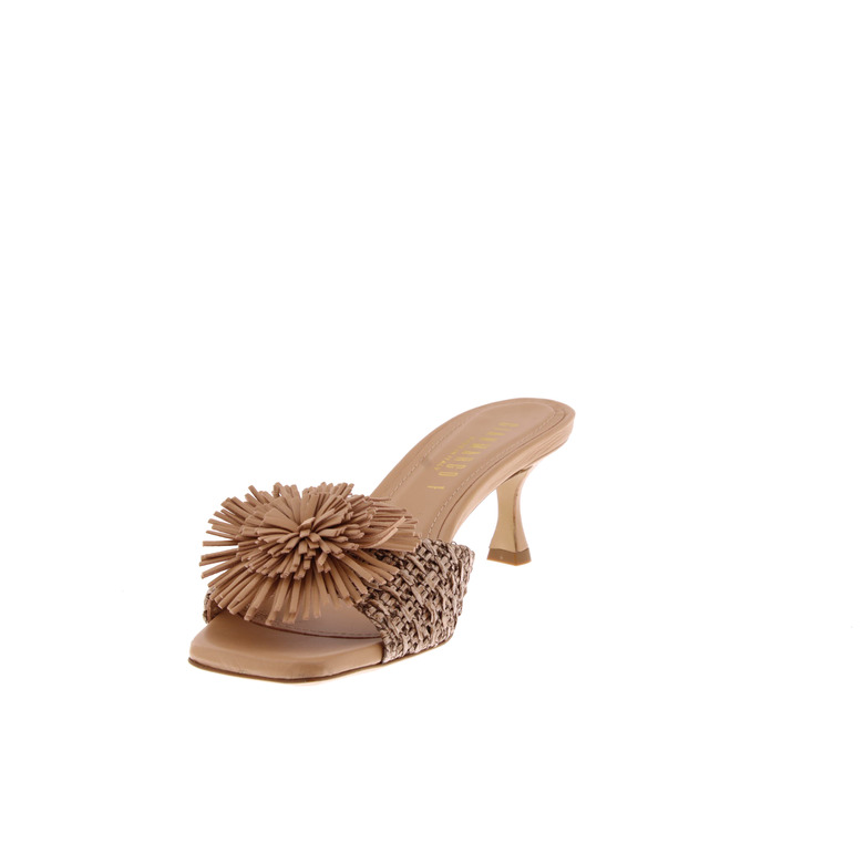 Gianmarco F. slippers bruin 3