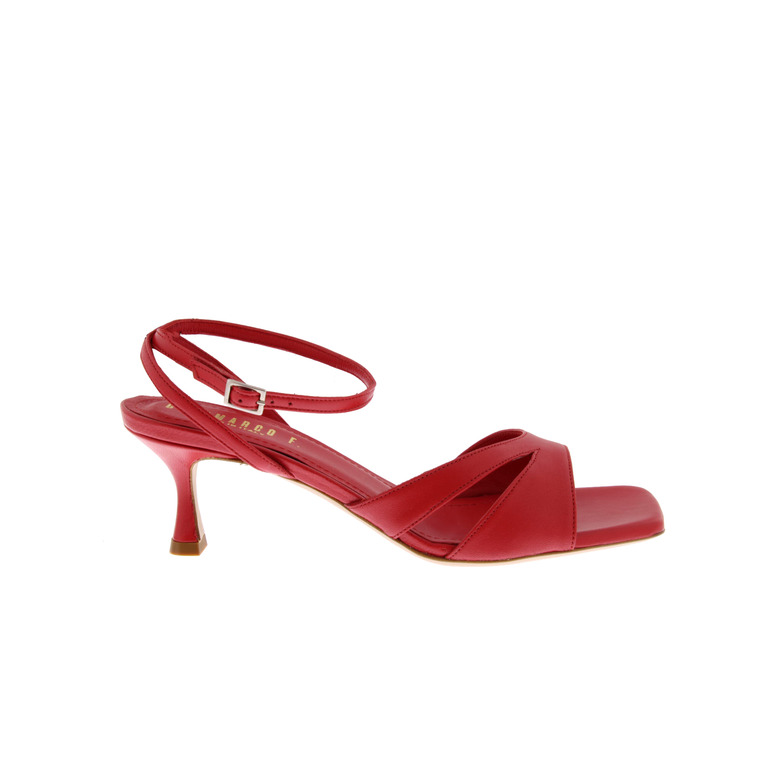 Gianmarco F. sandalen rood